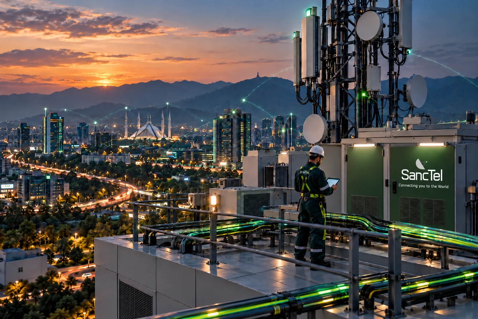 Sanctel telecom infrastructure